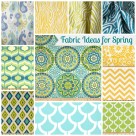 Fabric Ideas for Spring from thehappyhousie