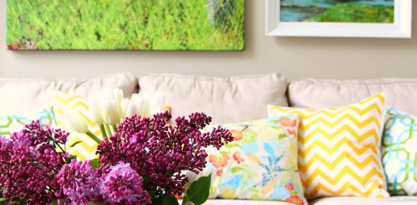 Spring – ifying the Living Room