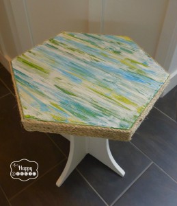 texture side table top at thehappyhousie
