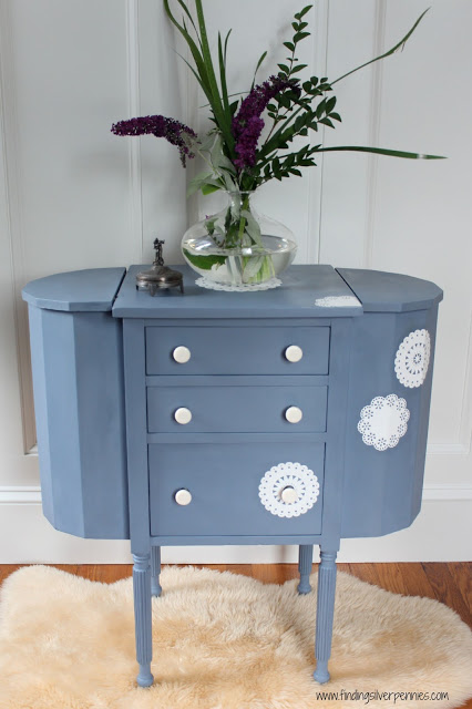decoupaged_sewing_table