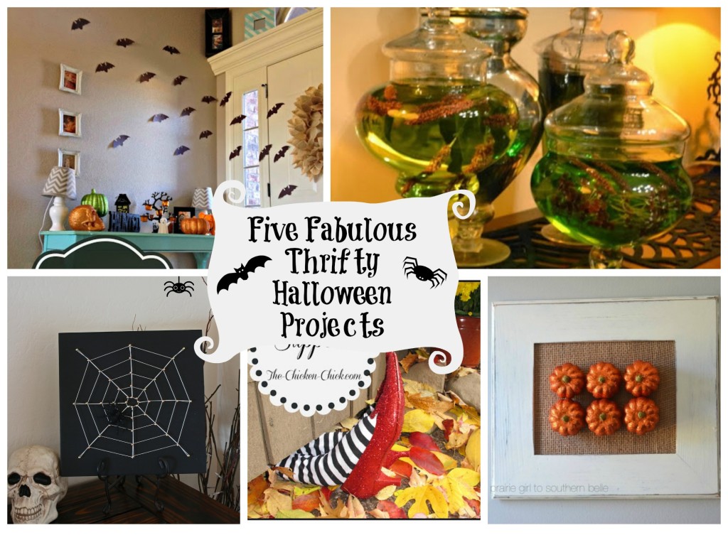 Five Fabulous Thrifty Halloween Projects Featured at thehappyhousie