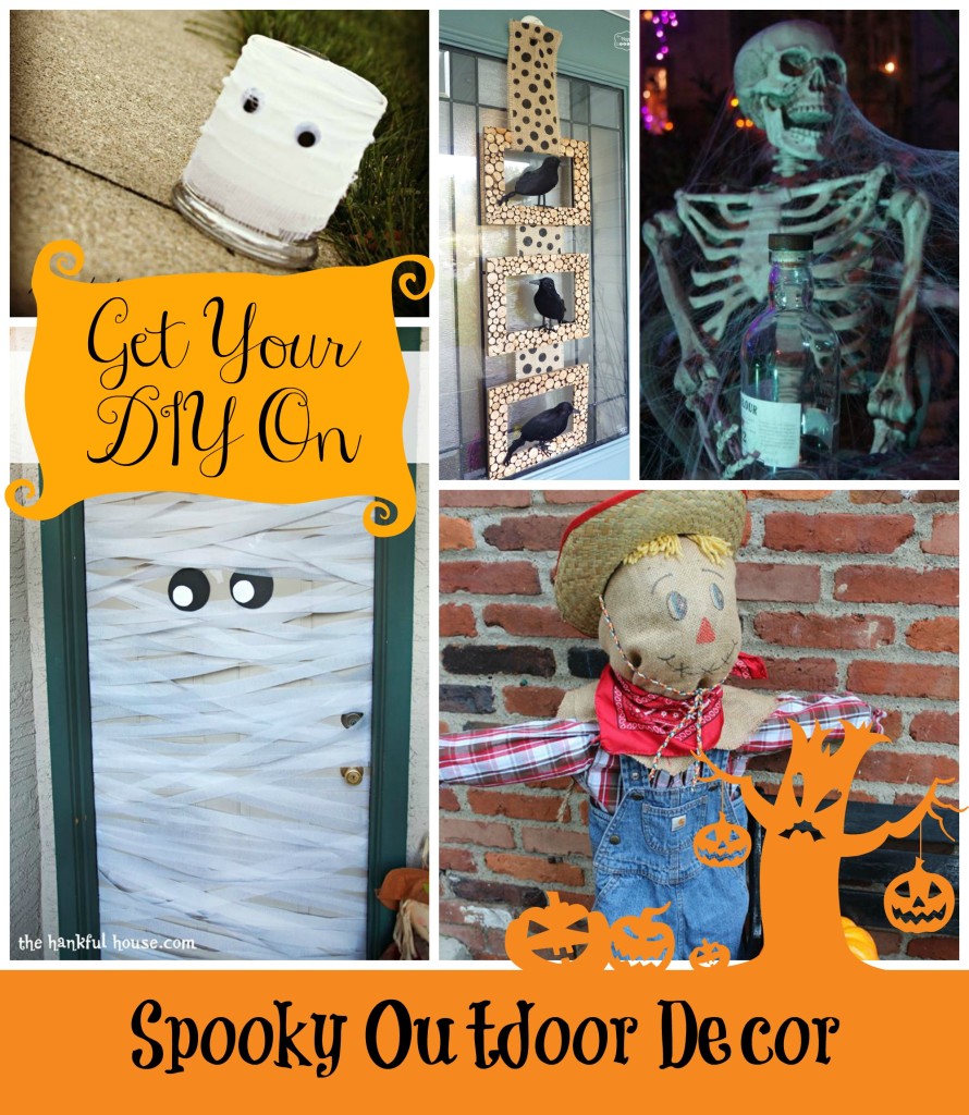 Get Your DIY On Spooky Outdoor Decor collage