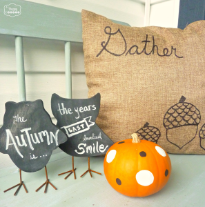 chalkboard projects for the fall front porch at thehappyhousie