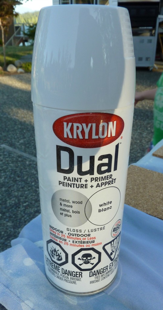 krylon white spray paint