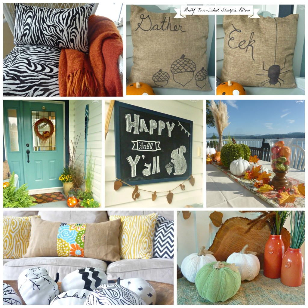 Fall projects in October at thehappyhousie