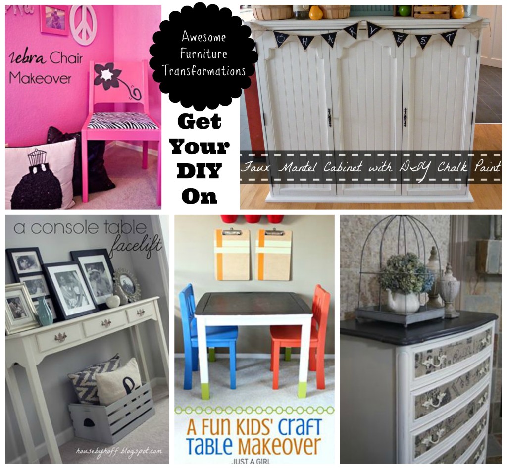 Get Your DIY On Awesome Furniture Transformations
