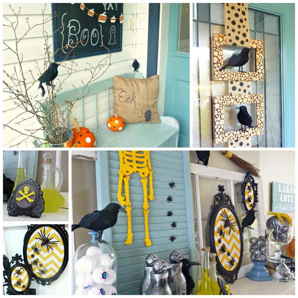 Halloween Projects October at thehappyhousie