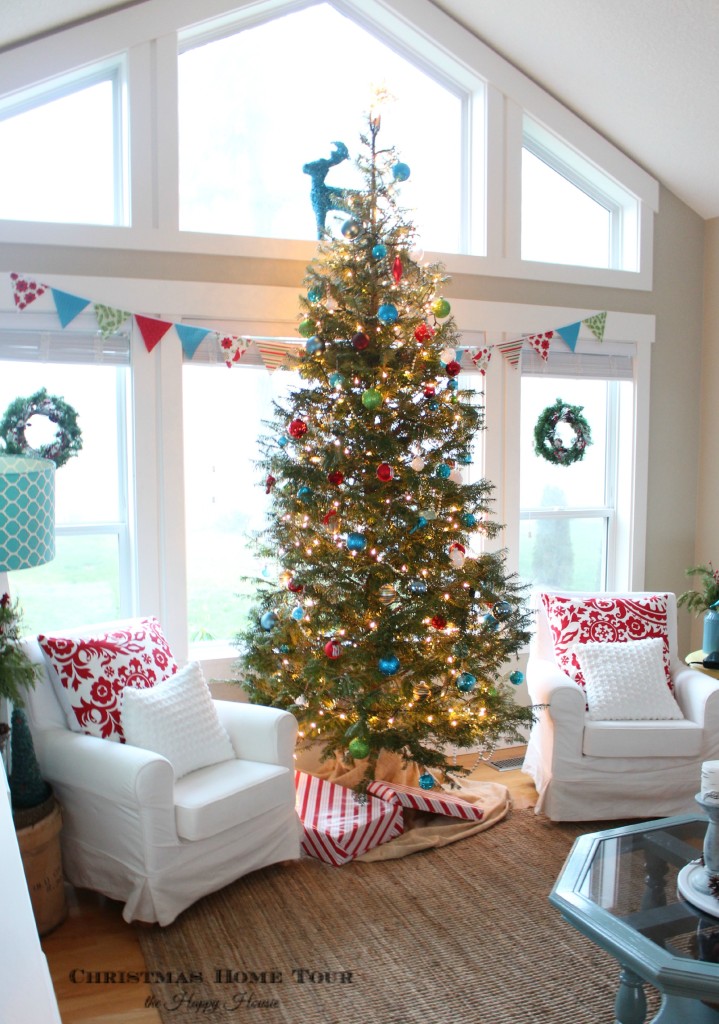 The Happy Housie Christmas Home Tour with Christmas Tree