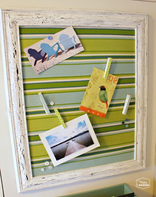 Washi Tape Clothes Pegs Push Pins on bulletin board by The Happy Housie R