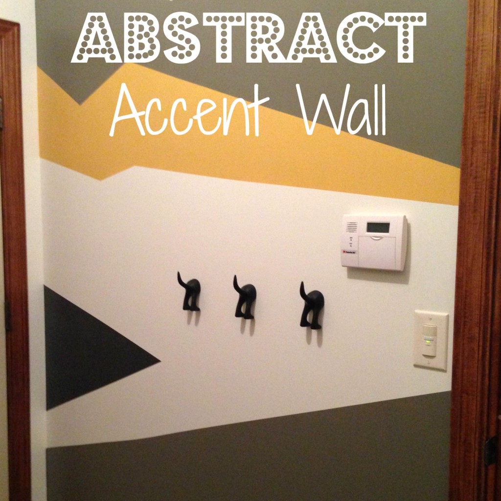 Abstract Accent Wall