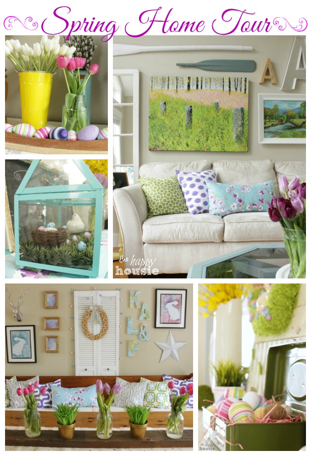 Spring Home Tour at The Happy Housie