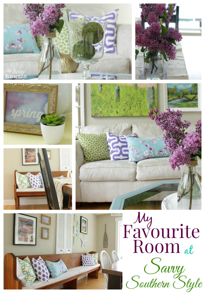 My Favourite Room at Savvy Southern Style collage