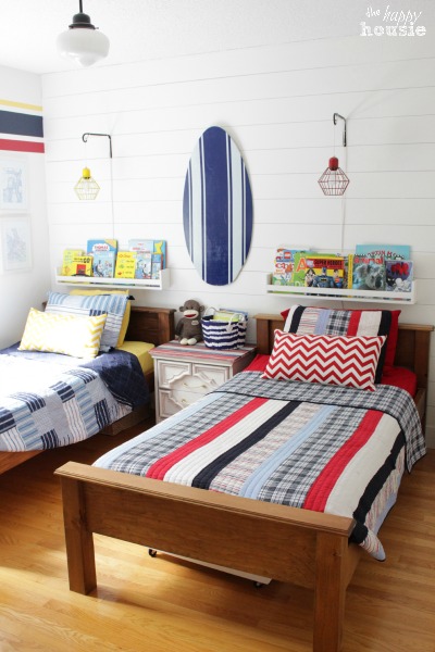 Summer House Tour at The Happy Housie Boys Bedroom 1