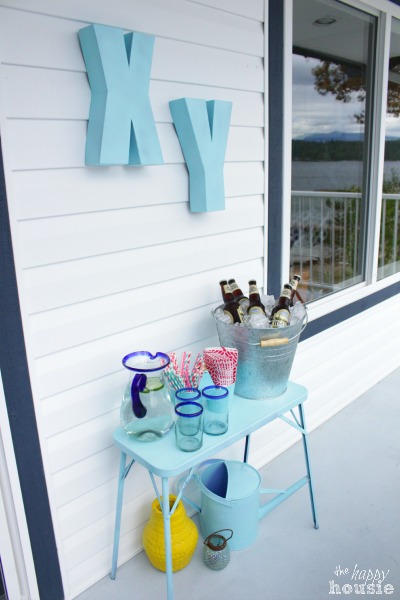 Summer House Tour at The Happy Housie Deck  5