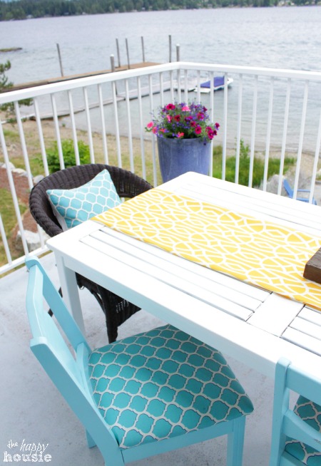 Summer House Tour at The Happy Housie Deck  7