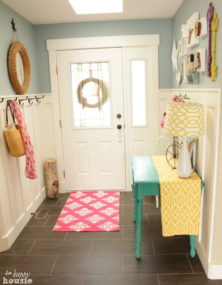 Summer House Tour at The Happy Housie Entry Hall 2