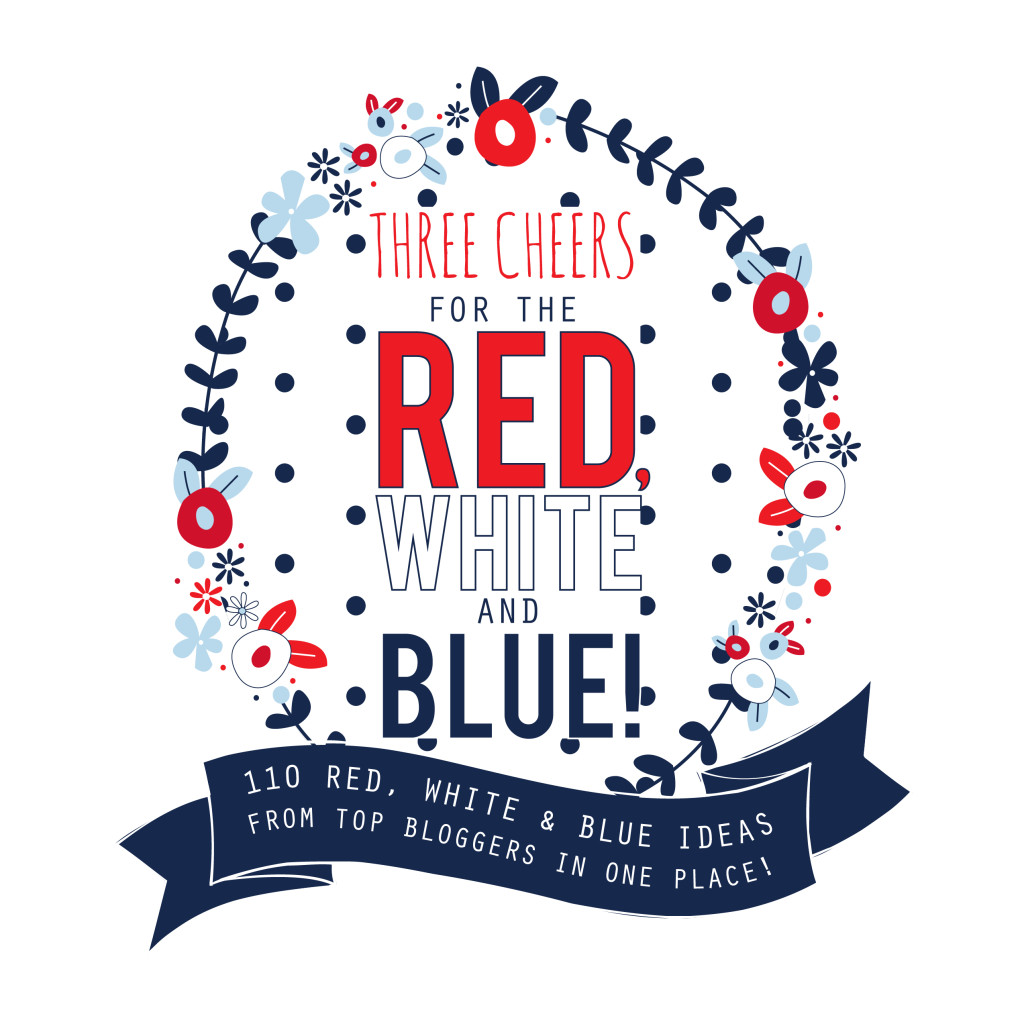 Three Cheers For The Red, White, and Blue poster.
