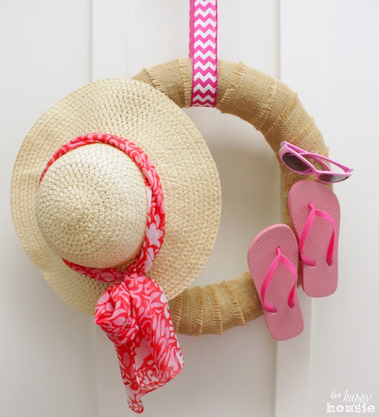 Ready to Hit the Beach Summer Wreath by The Happy Housie