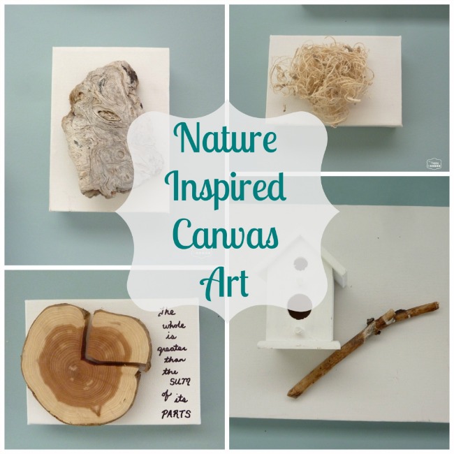 Turn Nature and Holiday Collections into Canvas Art at The Happy Housie