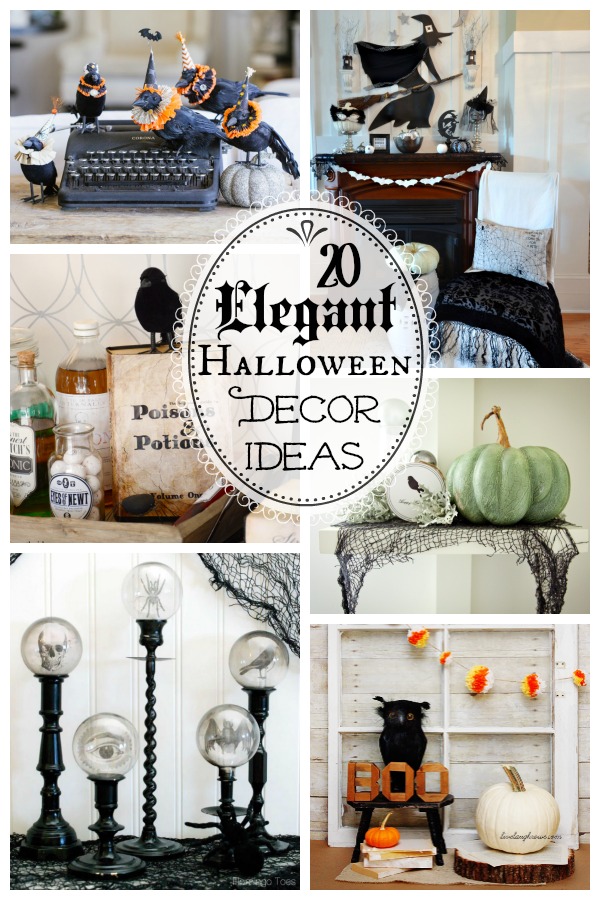20 Elegant Halloween Decor Ideas at The Happy Housie