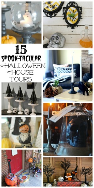 Halloween Mini House Tour {& 14 more Spook-tacular Spaces!!} | The ...