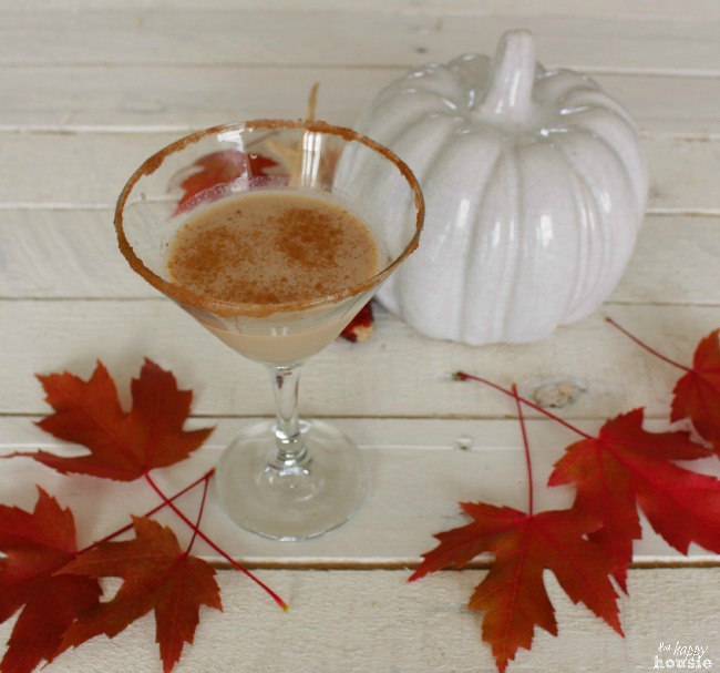 Autumn Chill Chai-Tea-Ni Martini and Autumn Drinks Blog Hop at The Happy Housie
