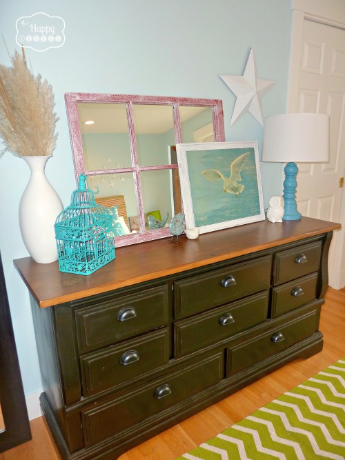 White Distressed Dresser Makeover So, How To Paint Over Brown Furniture White Distressed