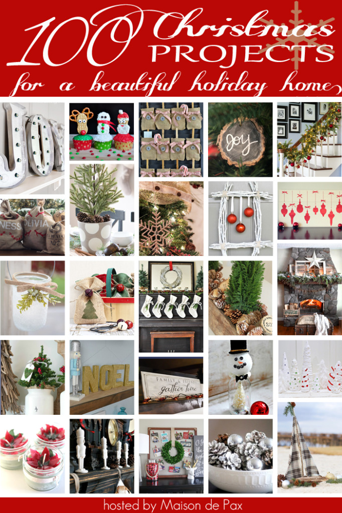 100 Amazing Christmas Projects for a beautiful holiday home at The Happy Housie 1