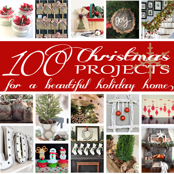 100 Amazing Christmas Projects for a beautiful holiday home at The Happy Housie