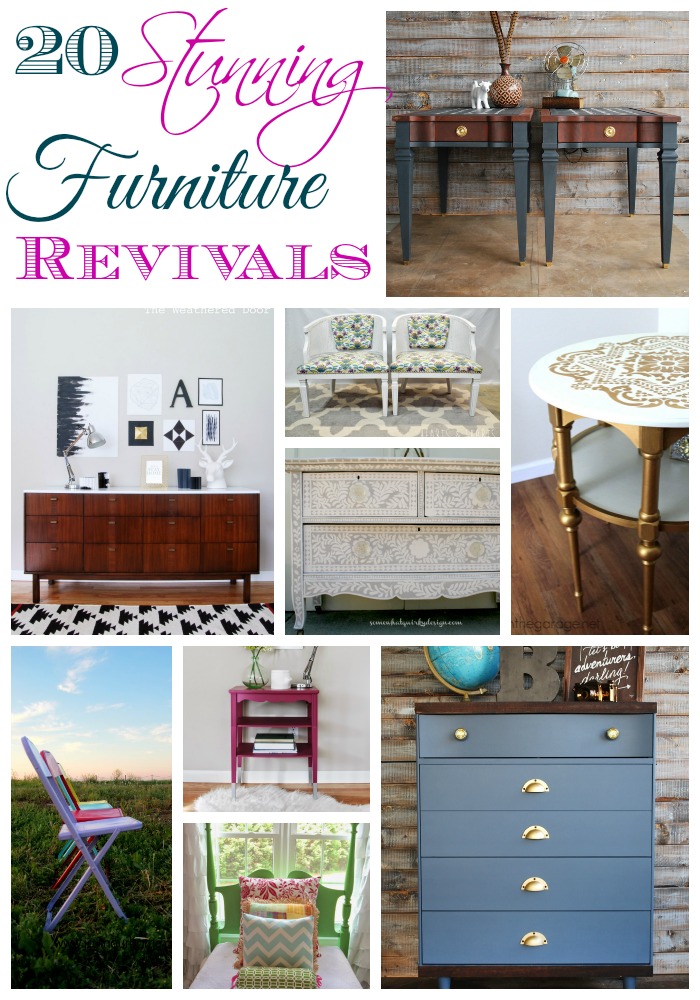 20 Stunning Furniture Revivals features from the DIY Challenge