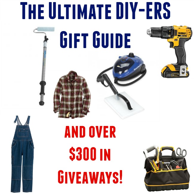 The Ultimate DIY-ers Gift Guide and over $300 in Giveaways at The Happy Housie