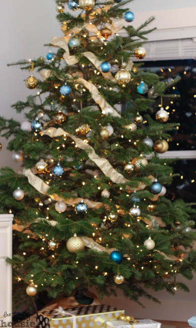 Christmas Home Tour Living Room Christmas Decor at The Happy Housie-35