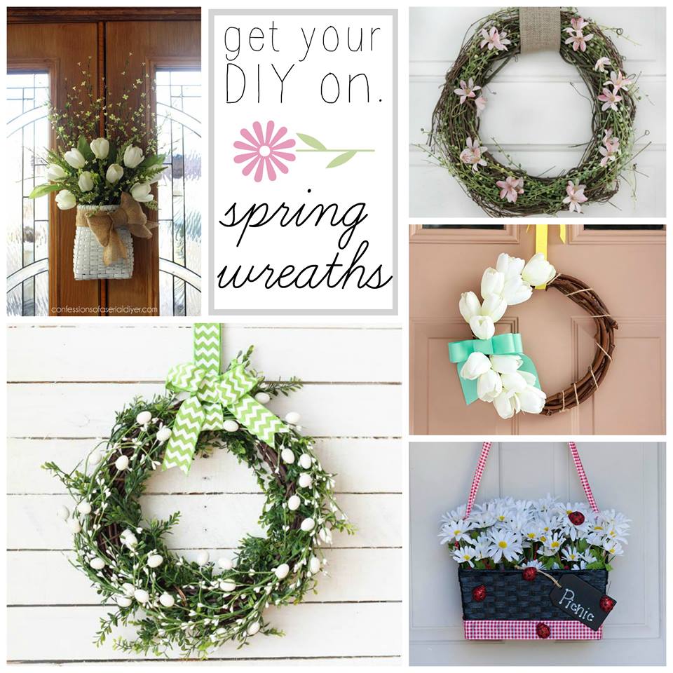 Get Your DIY On Spring Wreaths.