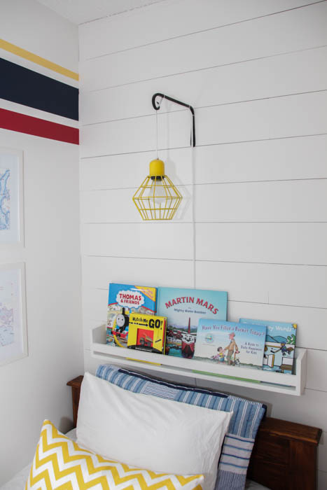 Nautical Camp Style Boys Bedroom Reveal at thehappyhousie.com-27