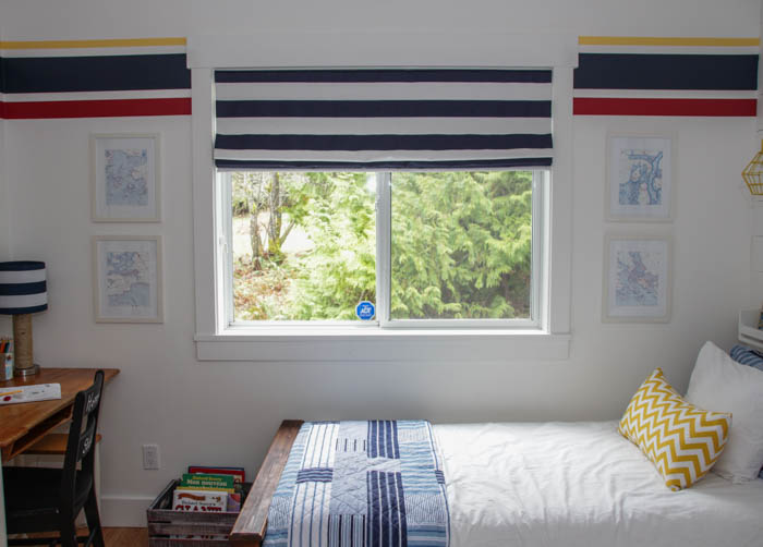 Nautical Camp Style Boys Bedroom Reveal at thehappyhousie.com-33