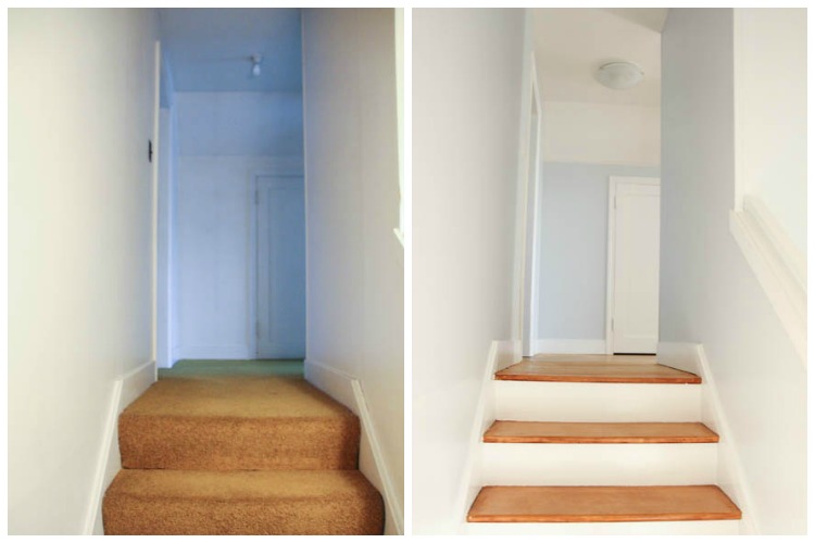 Upstairs before after 1