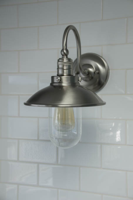 Installing our new kitchen lighting sconces and pendants from build.com at thehappyhousie.com-16
