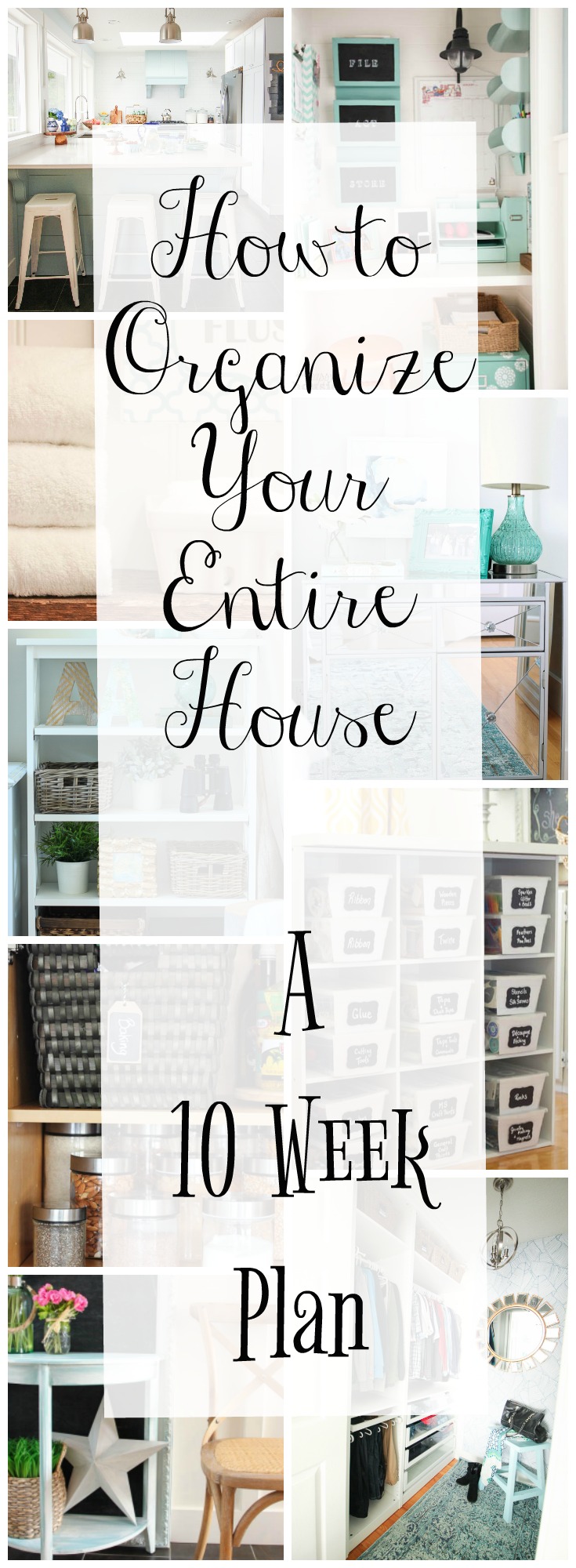 House & Home - 50 Organization Tips For Your Entire House