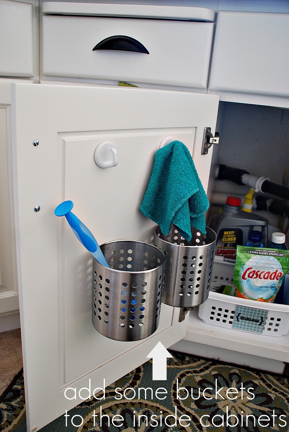 https://www.thehappyhousie.com/wp-content/uploads/2017/01/kitchen-organization-ideas-buckets-for-in-cabinet-storage.jpg