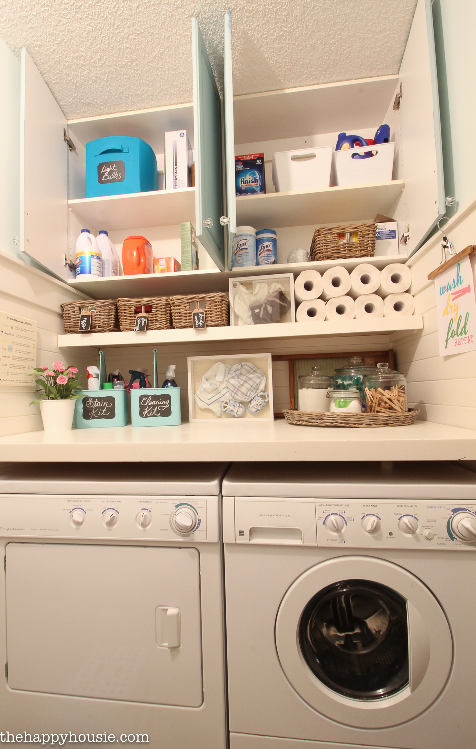 Laundry Room Cabinets & Storage Ideas