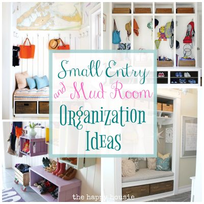 30+ Organized Inspiring Small Mud Rooms & Entry Areas | The Happy Housie