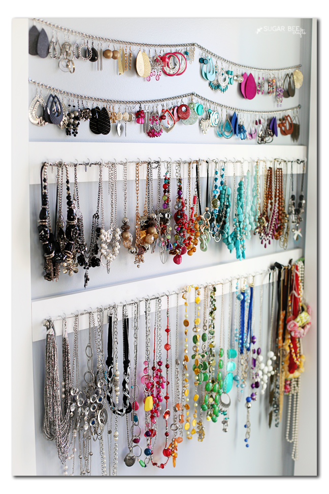 DIY Jewelry Organizer Storage Ideas  Artsy Chicks Rule