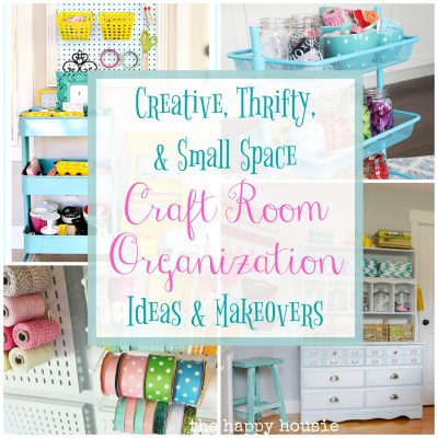 Creative, Thrifty, & Small Space Craft Room Organization Ideas | The ...