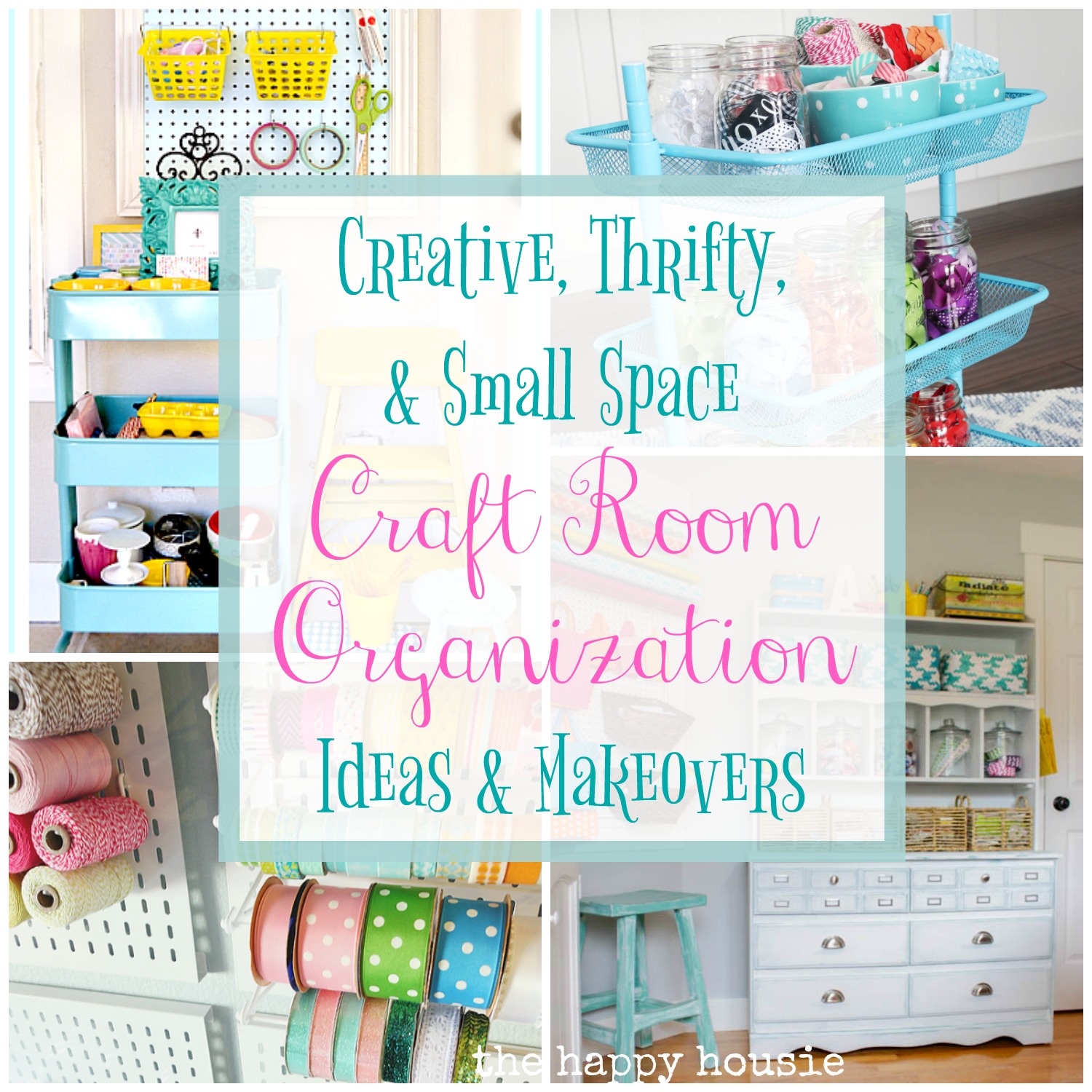 Cheap Craft Room Storage and Organization Furniture Ideas 5