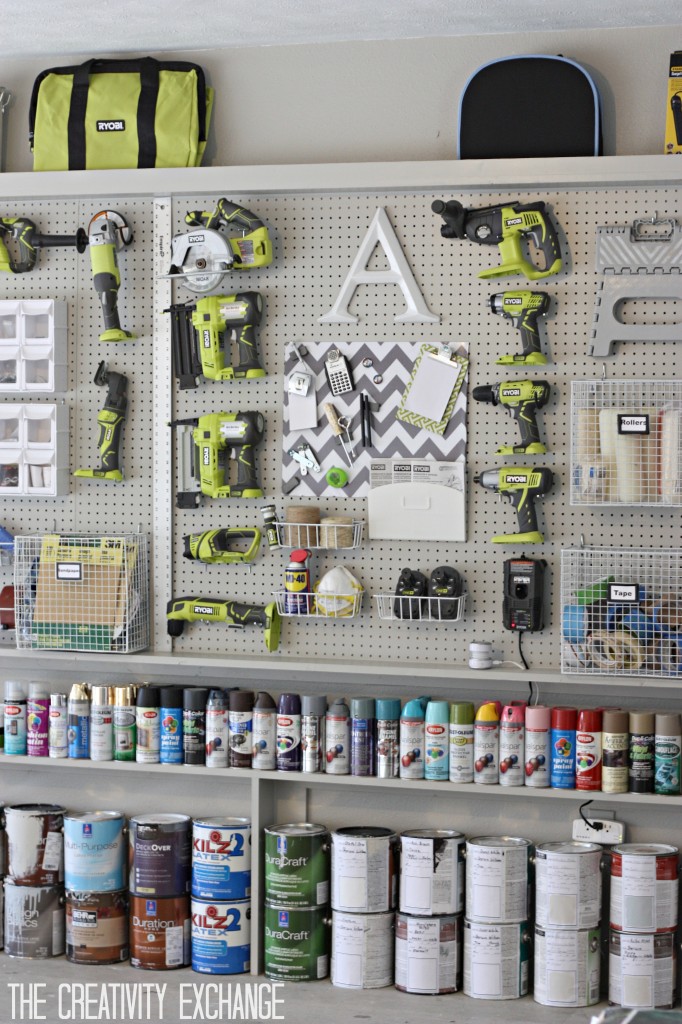https://www.thehappyhousie.com/wp-content/uploads/2017/10/DIY-Garage-pegboard-for-tools-spray-paint-and-supplies.-Only-need-5.5-inches-for-depth.-The-Creativity-Exchange-682x1024.jpg