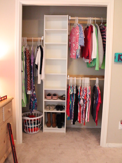 Maximizing a small reach-in closet where every inch counts — Organize  Nashville