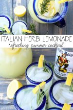 Simply Delicious Italian Herb Lemonade {perfect summer cocktail} | The ...