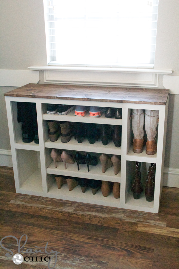 Cute & Practical DIY Shoe Storage and Organization