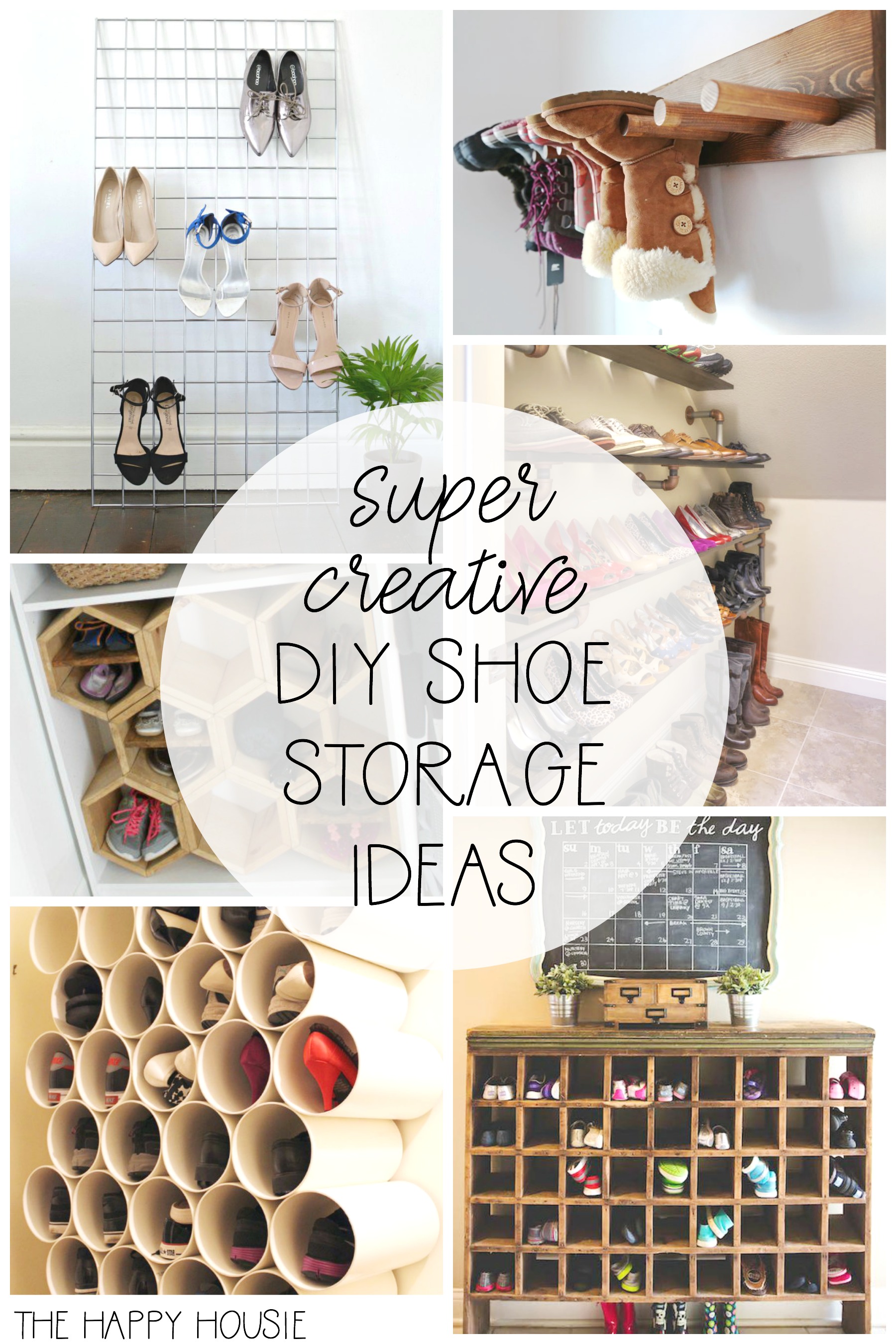 diy shoe storage