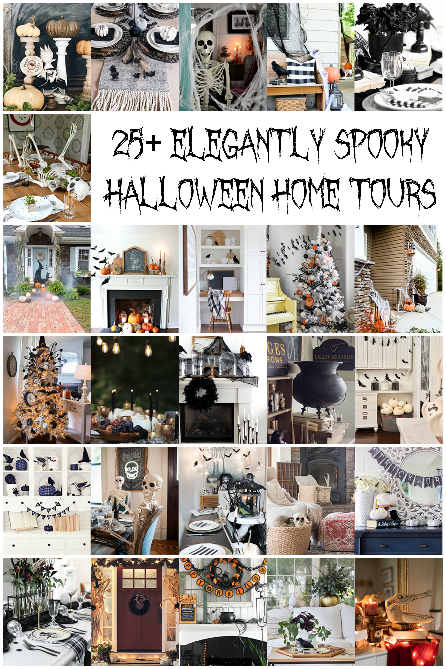 25+ DIY Halloween decor (that is beautifully spooky) 2019